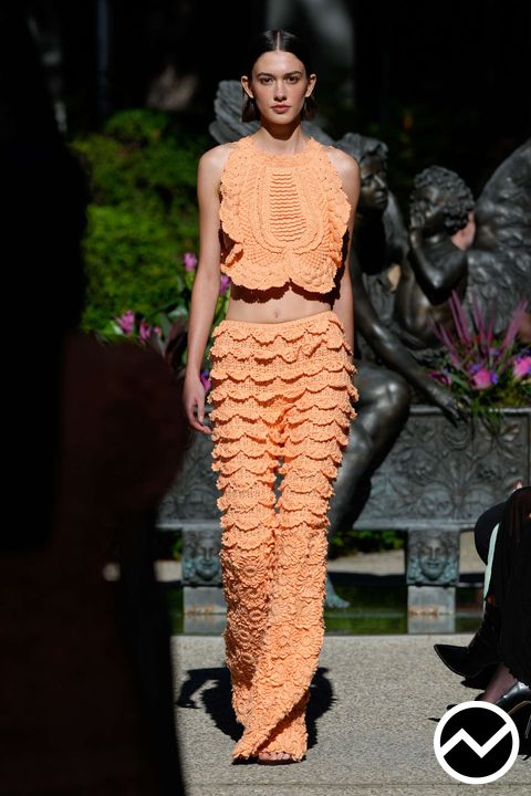 J.Salinas, SS26 womenswear, Scalloped Top, look 27