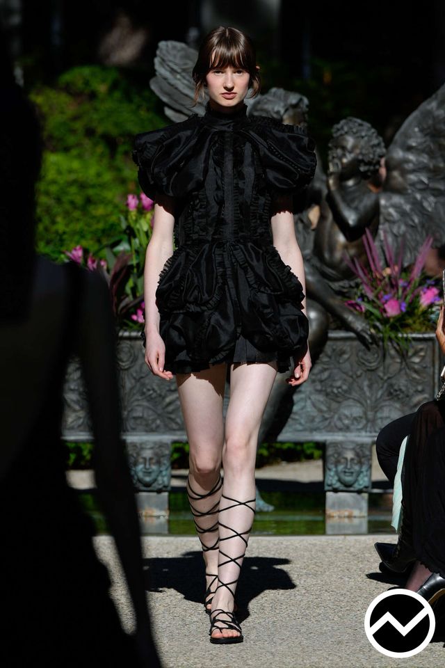 J.Salinas, SS26 womenswear, Puff Sleeve Dress, look 31