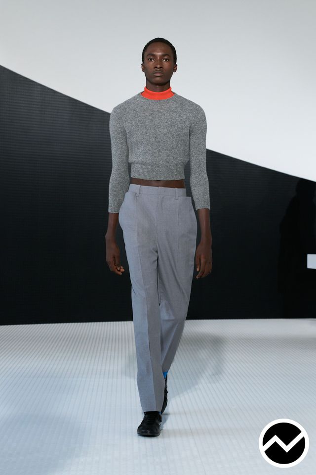 Jil Sander, SS26 menswear, Regular Fit Sweater, look 29