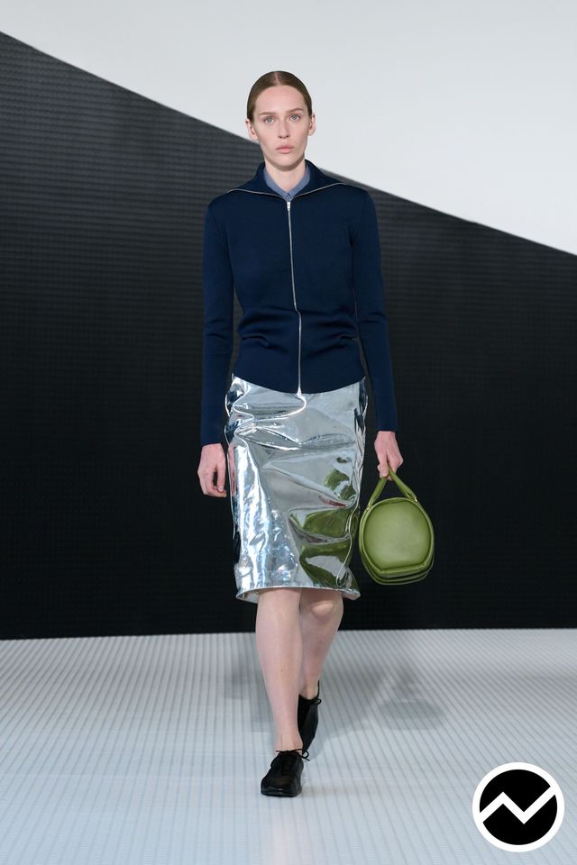 Jil Sander, SS26 womenswear, Steel, look 31