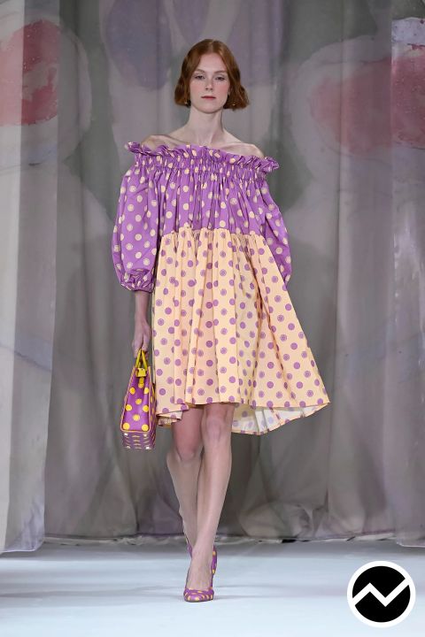 Laura Biagiotti, SS26 womenswear, Polka Dot, look 21