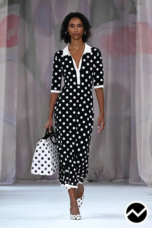 Laura Biagiotti, SS26 womenswear, Polka Dot, look 30