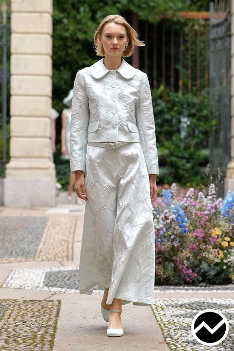 Luisa Beccaria, SS26 womenswear, Buttoned Jacket, look 40