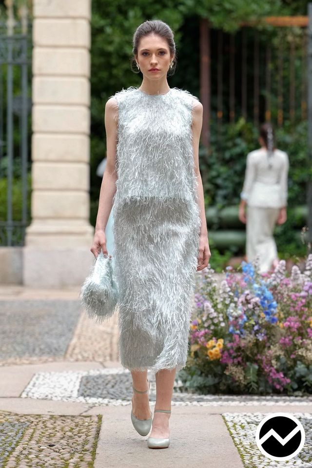 Luisa Beccaria, SS26 womenswear, Smoke, look 44