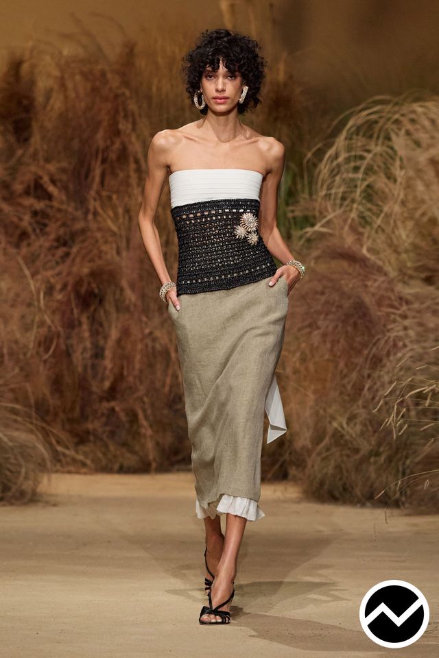 Luisa Spagnoli, SS26 womenswear, High-Rise Skirts, look 4