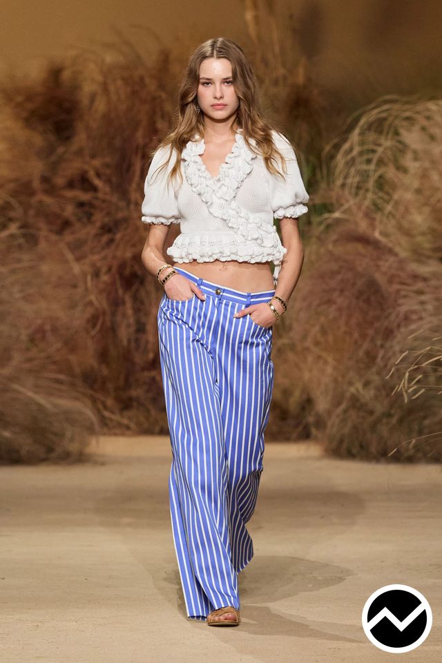 Luisa Spagnoli, SS26 womenswear, Palazzo Pants, look 20