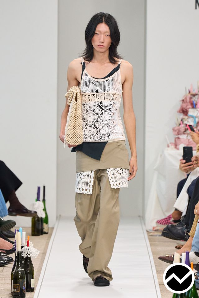 Marco Rambaldi, SS26 womenswear, Chino, look 6