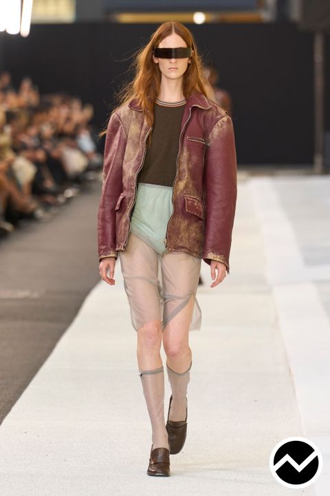Mm6 Maison Margiela SS26 womenswear, look 1
