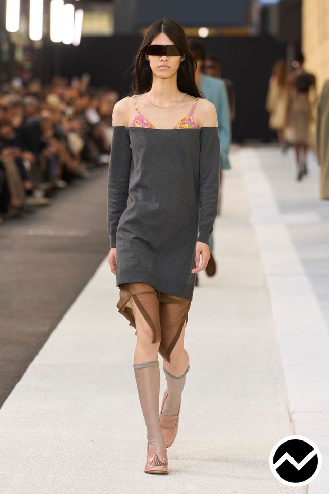 MM6 Maison Margiela, Mm6 Maison Margiela SS26 womenswear, look 6