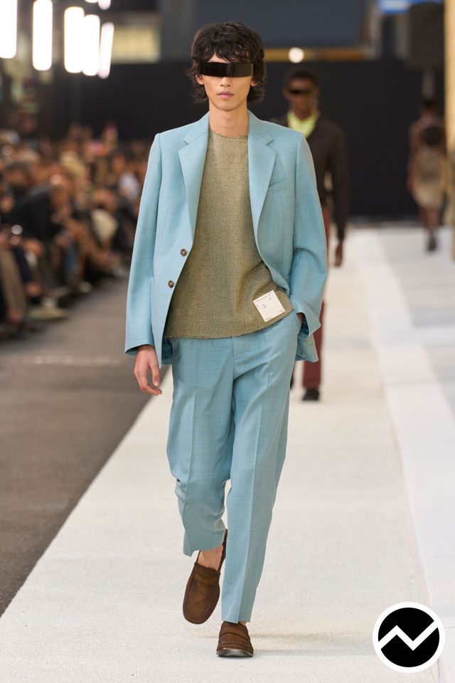 MM6 Maison Margiela, SS26 menswear, Moss, look 7