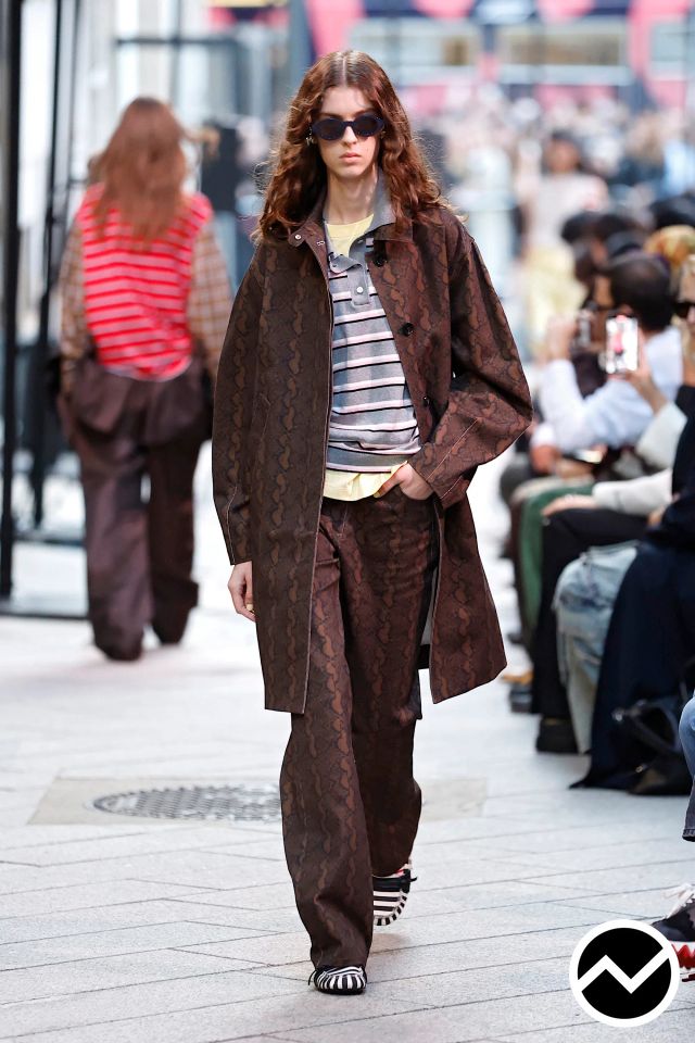 MSGM, SS26 menswear, Lavender, look 30