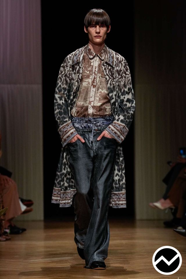 Pierre-Louis Mascia, SS26 menswear, Straight Hem Jeans, look 9