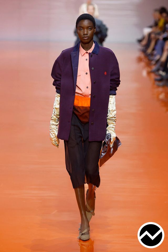 Prada, SS26 womenswear, Caramel, look 29