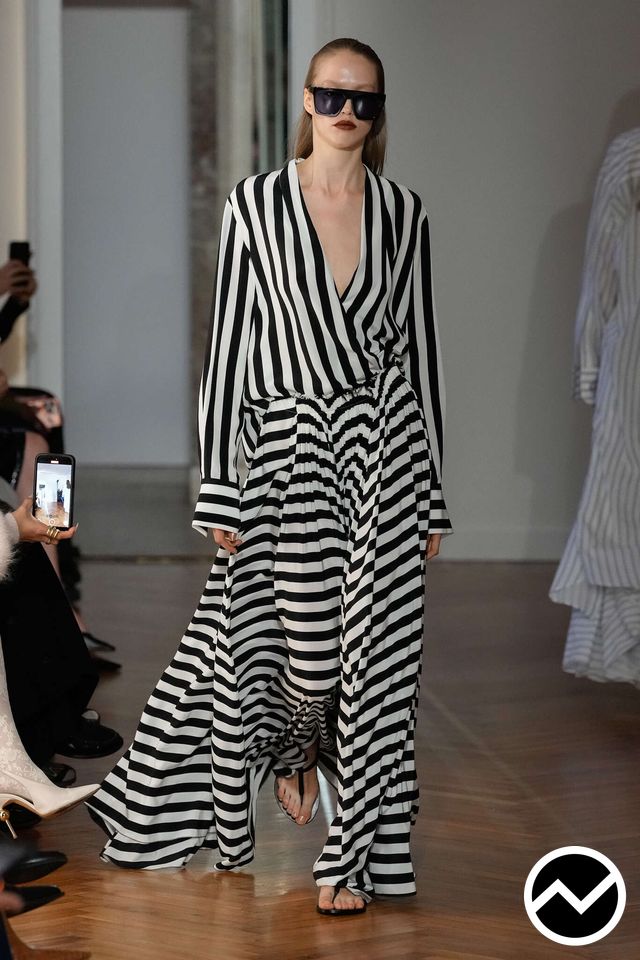SA SU PHI, SS26 womenswear, Striped, look 19