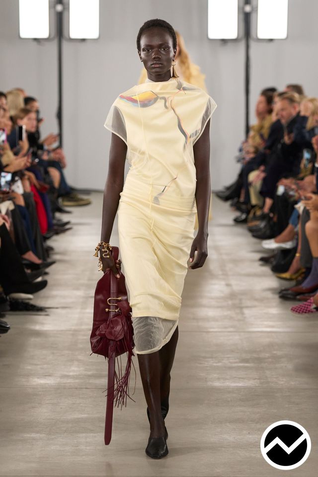 Sportmax, SS26 womenswear, Cap Sleeve Dress, look 11