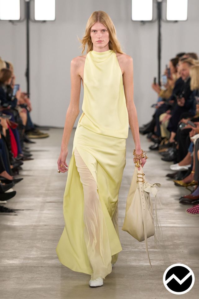 Sportmax, SS26 womenswear, Butter Yellow, look 15