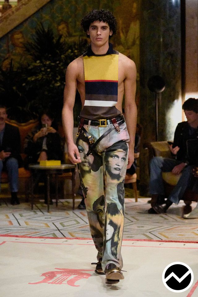 Versace SS26 menswear, look 2