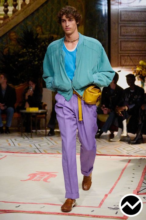 Versace, SS26 menswear, Jersey, look 12