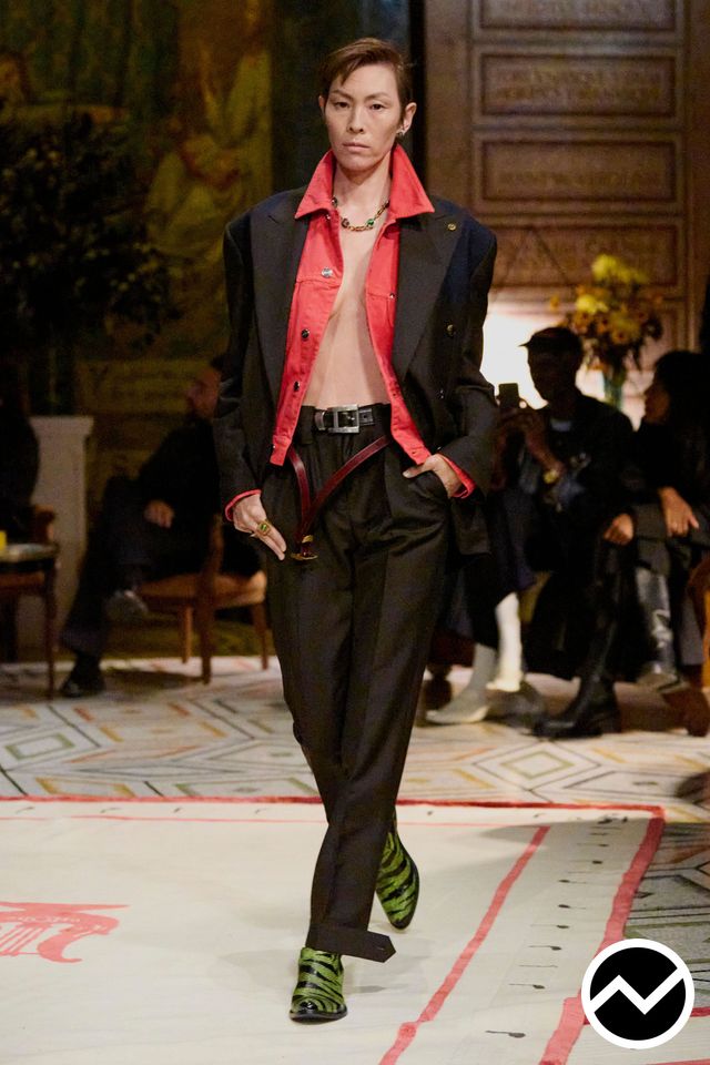 Versace, Versace SS26 menswear, look 19