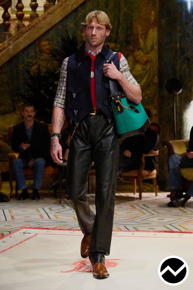 Versace, Versace SS26 menswear, look 24