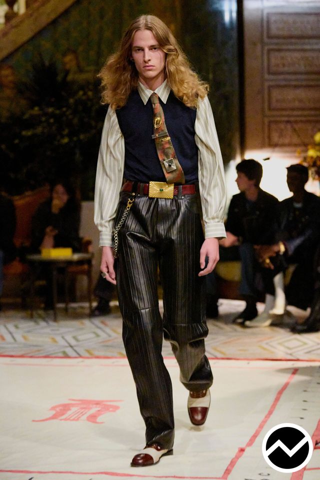 Versace, Versace SS26 menswear, look 40