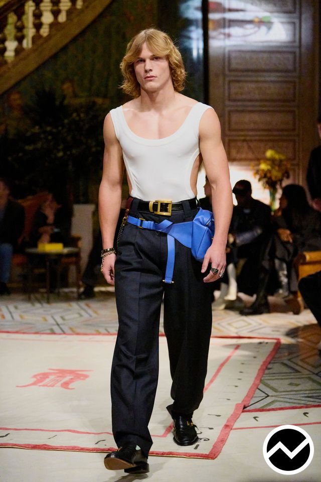 Versace, Versace SS26 menswear, look 52
