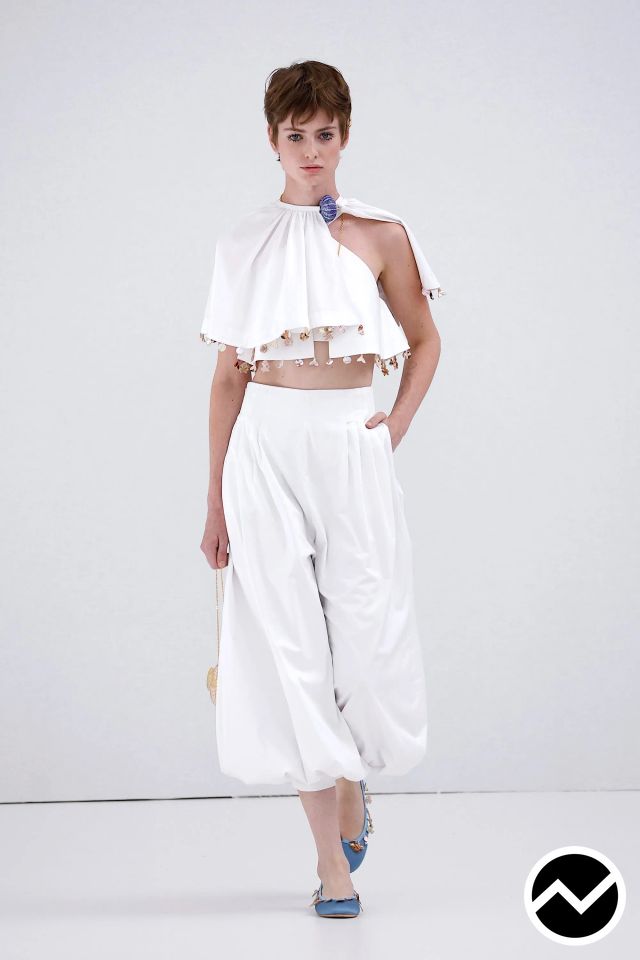 Vivetta, SS26 womenswear, Muslin, look 11
