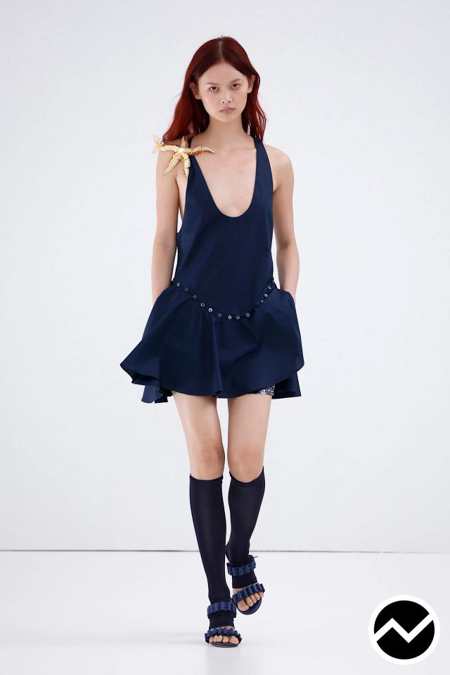 Vivetta, SS26 womenswear, Plunge Dress, look 30