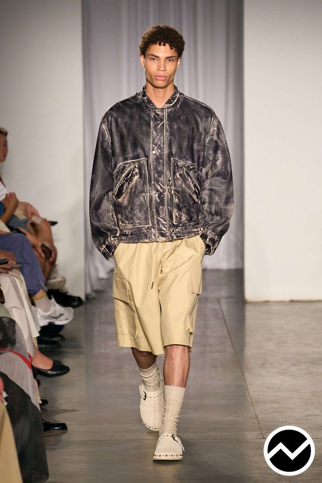 AKNVAS, SS26 menswear, Mid-Rise Shorts, look 21