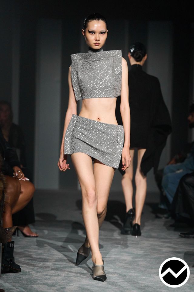 Alexander Wang, SS26 womenswear, Cropped Top, look 36
