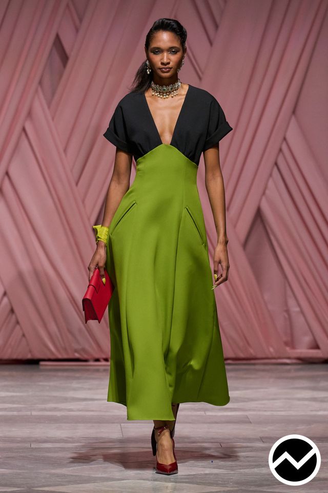 Bibhu Mohapatra, SS26 womenswear, Kimono Sleeve Dress, look 11