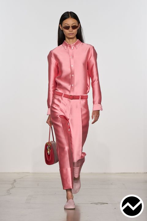 Calvin Klein Collection, SS26 womenswear, Single Pleated Pants, look 30
