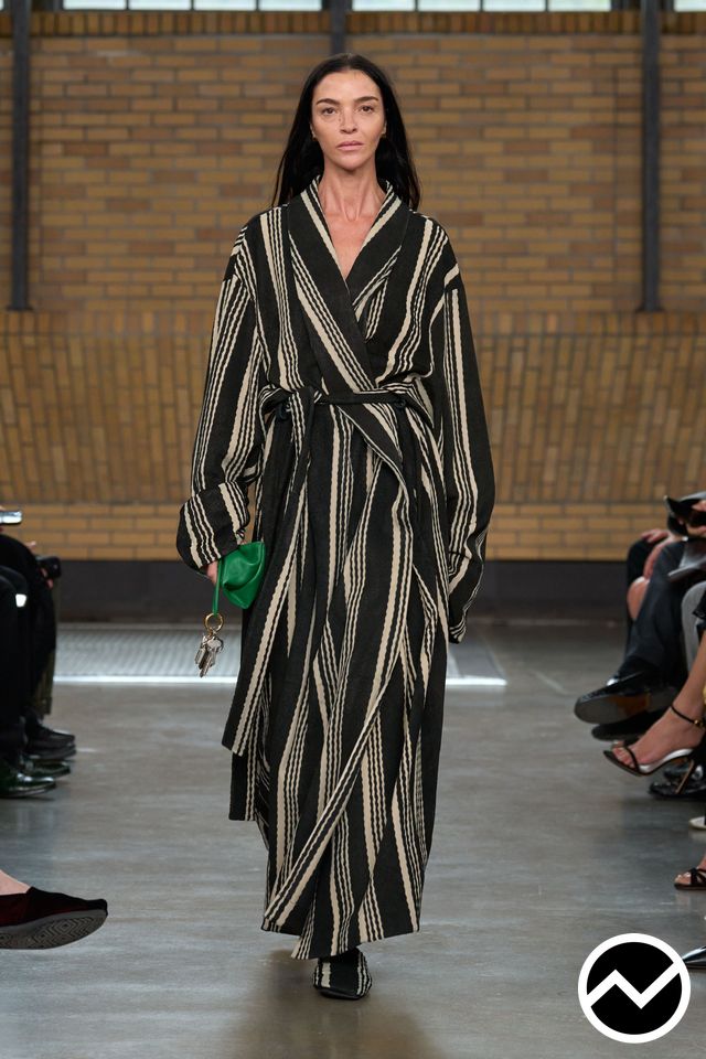 Calvin Klein Collection, SS26 womenswear, Striped, look 49