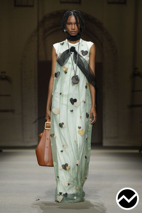Coach, SS26 womenswear, Seafoam, look 44