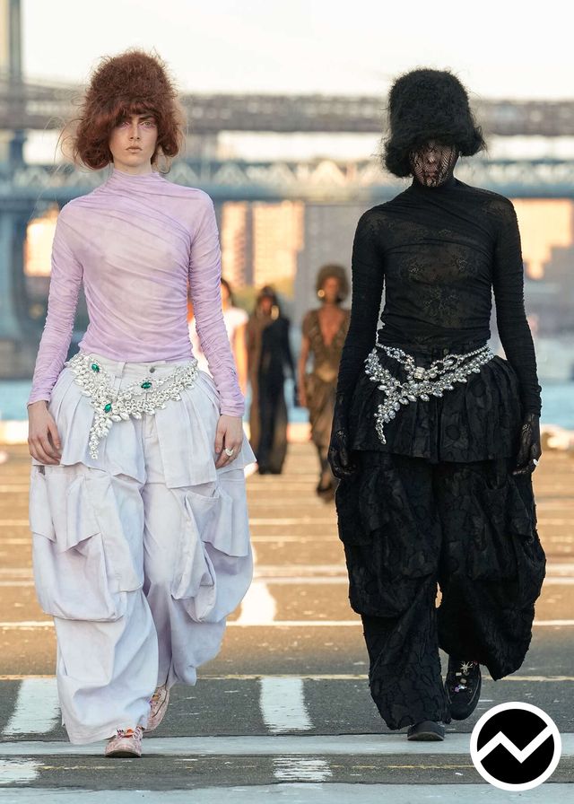Collina Strada, SS26 womenswear, Abstract, look 19