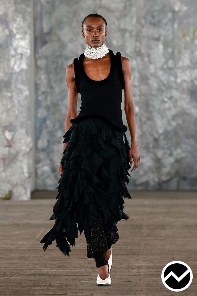 Diotima, SS26 womenswear, Jersey, look 2