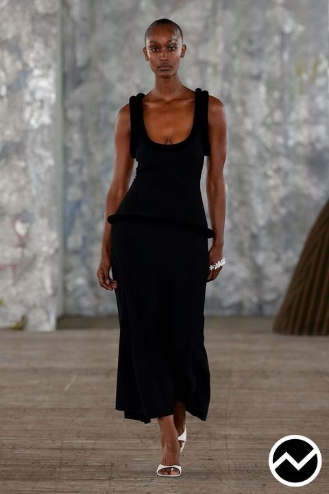Diotima, SS26 womenswear, Black, look 10