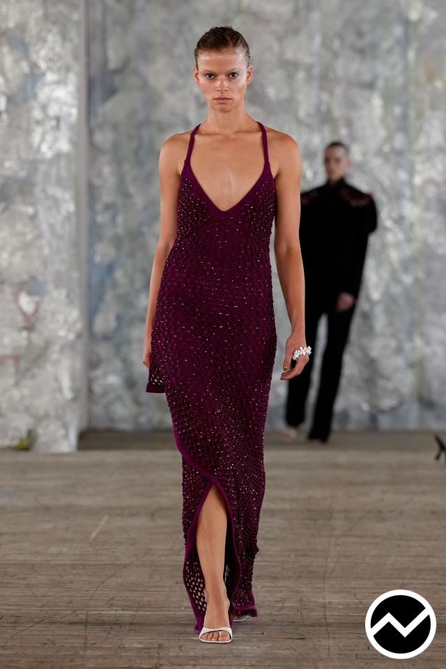 Diotima, SS26 womenswear, Slit Dress, look 18