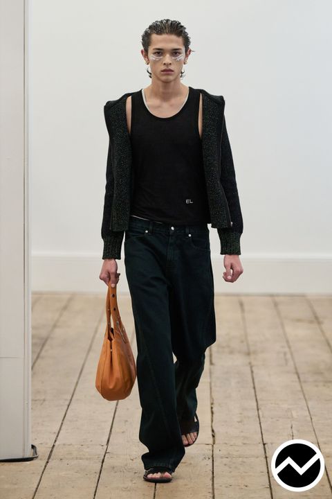 Eckhaus Latta, SS26 menswear, Jersey, look 17