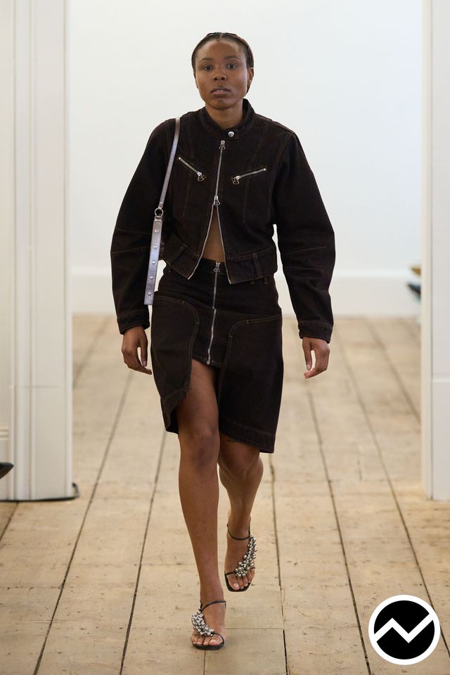 Eckhaus Latta, SS26 womenswear, Denim, look 20