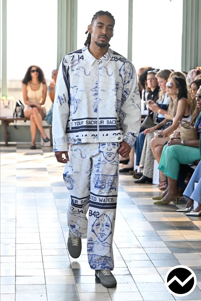 House of Aama, SS26 menswear, Worker Jacket, look 18