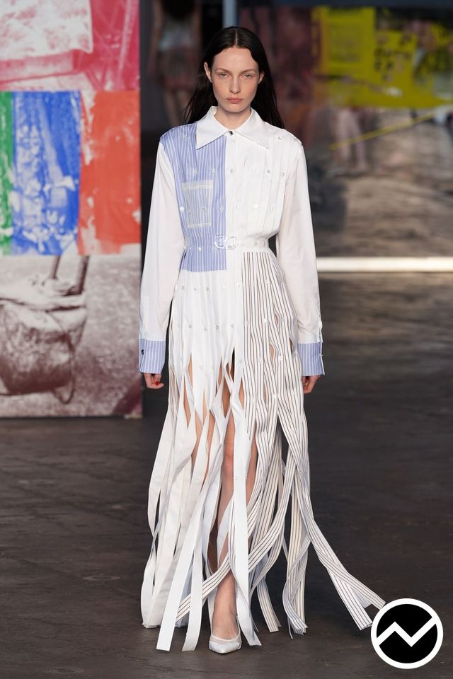 Jason Wu, SS26 womenswear, Slit Dress, look 13