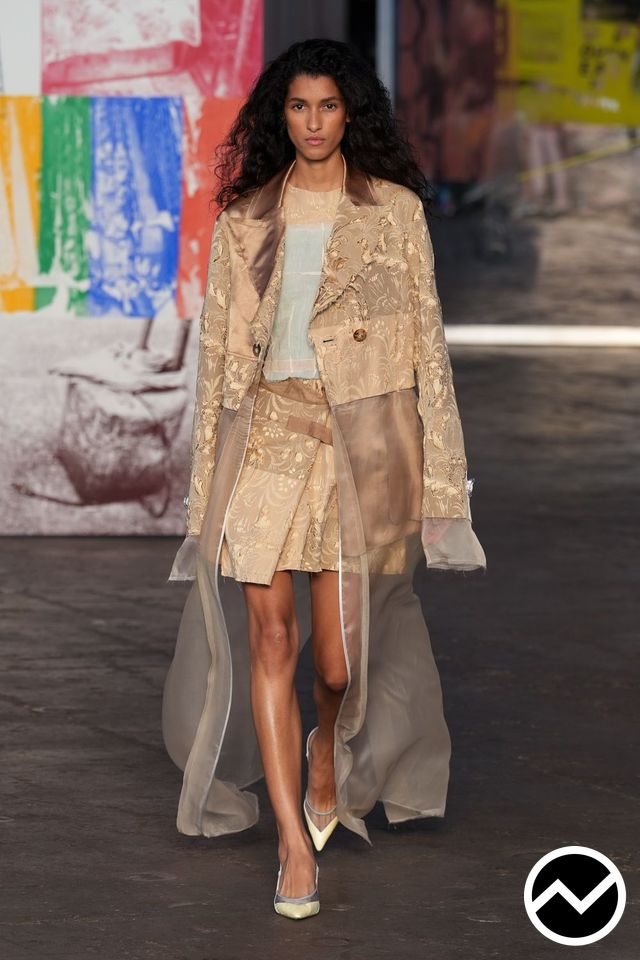 Jason Wu, SS26 womenswear, Single Breasted Coat, look 17