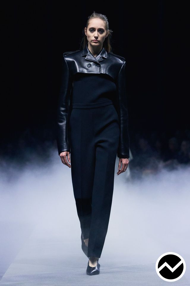 Khaite, SS26 womenswear, Double Breasted Jacket, look 38
