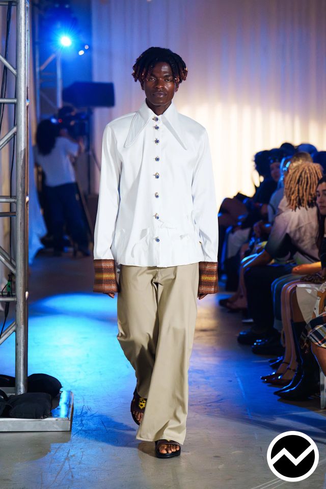 L'Enchanteur, SS26 menswear, Sand, look 27