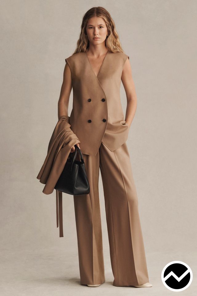 Lafayette 148 New York, SS26 womenswear, Rust, look 4