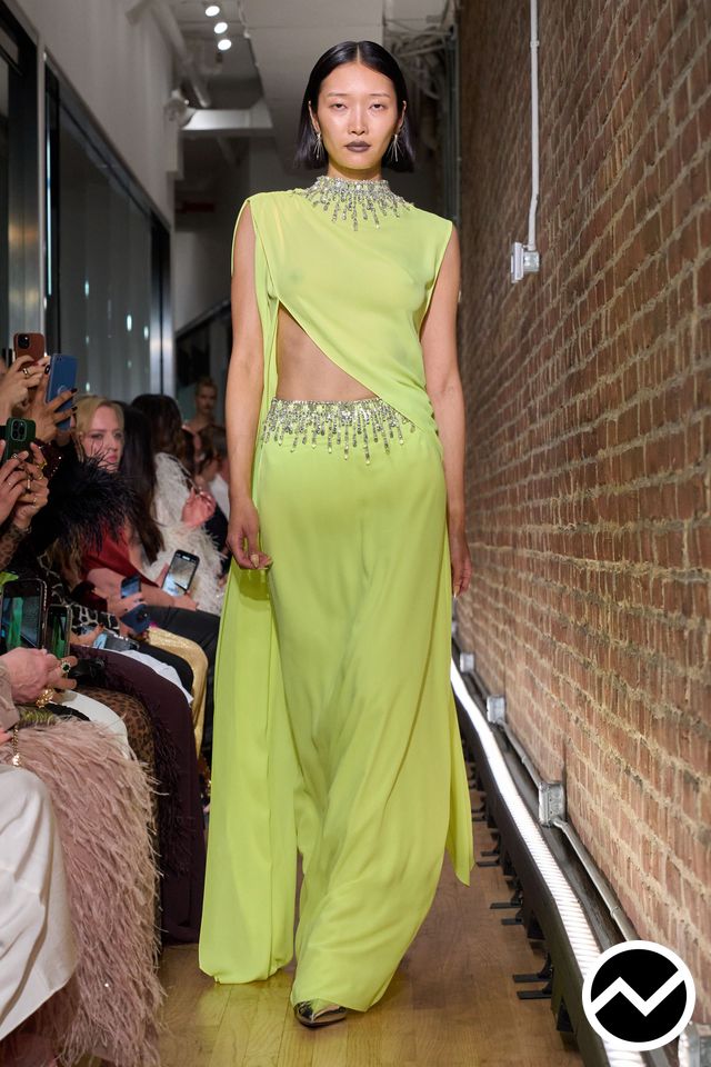LaPointe, SS26 womenswear, Olive, look 8