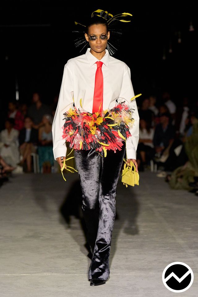 LUAR, SS26 womenswear, Dress Shirts, look 21