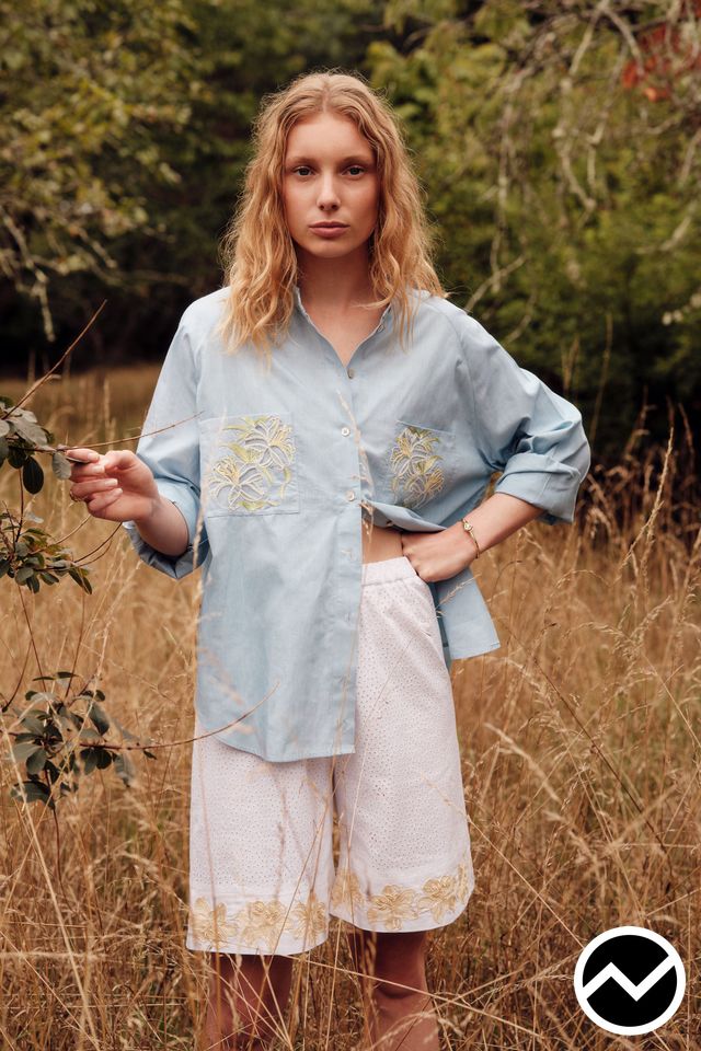 Markarian, SS26 womenswear, Loose Shorts, look 14