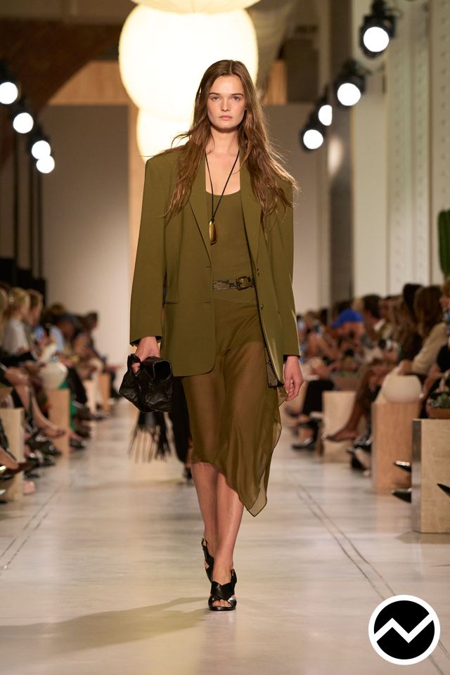Michael Kors, SS26 womenswear, Scoop Dress, look 40